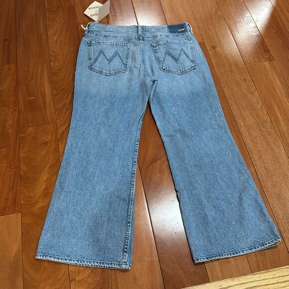 NWT MOTHER Women's The Bookie Flood Jeans Sow Surreal size 31 - Picture 5 of 16